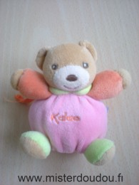 Ours Rose orange vert Kaloo