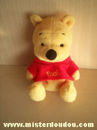 Ours Jaune tshirt rouge Marque Inconnue