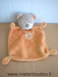 Ours Orange fleur blanche Marque Inconnue