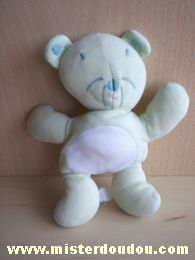 Ours Vert blanc Marque Inconnue