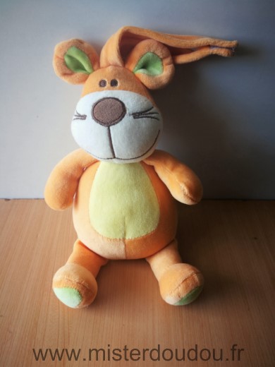 Maxita Ours Orange jaune vert - Très bon état