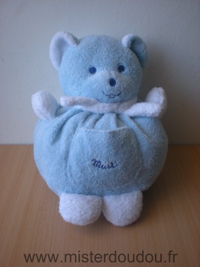 Mustela Ours Bleu blanc - Très bon état