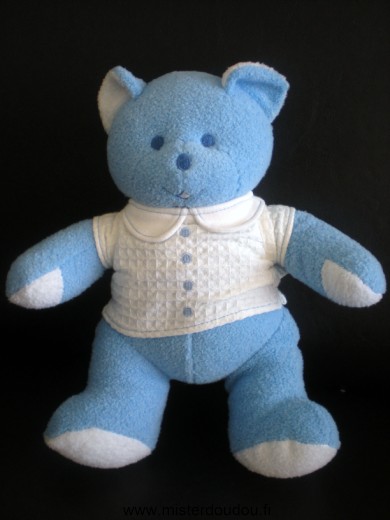 Ours Bleu chemise blanche Mustela