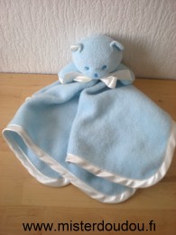 Ours Bleu polaire liseret blanc Mustela