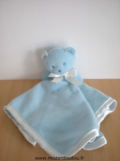 Ours Bleu polaire liseret blanc Mustela