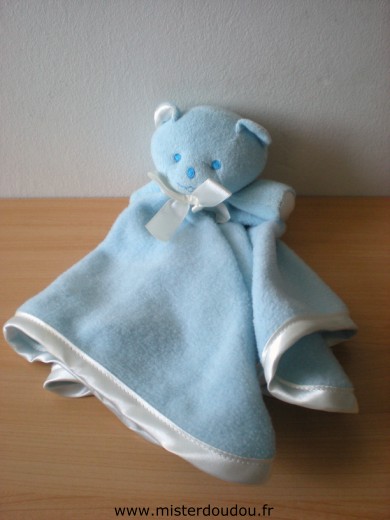 Ours Bleu polaire liseret blanc Mustela