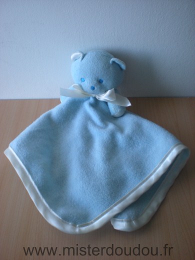 Ours Bleu polaire liseret blanc Mustela