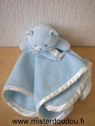 Ours Polaire bleu liseret blanc Mustela
