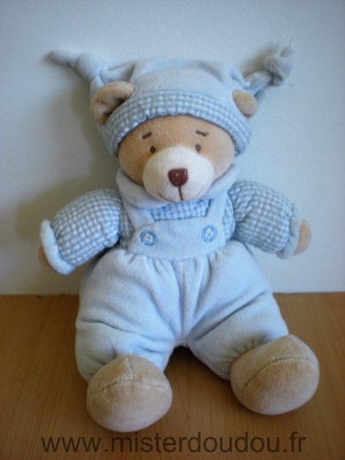 Nicotoy Ours Bleu - Etat moyen