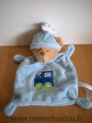 Ours Bleu train Nicotoy