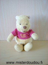 Ours Jaune tshirt rouge Nicotoy