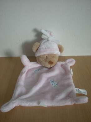 Ours Rose coccinelle points bleus Nicotoy