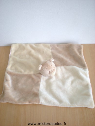 Ours Beige clair beige foncé dessus rose dessous Noukie s