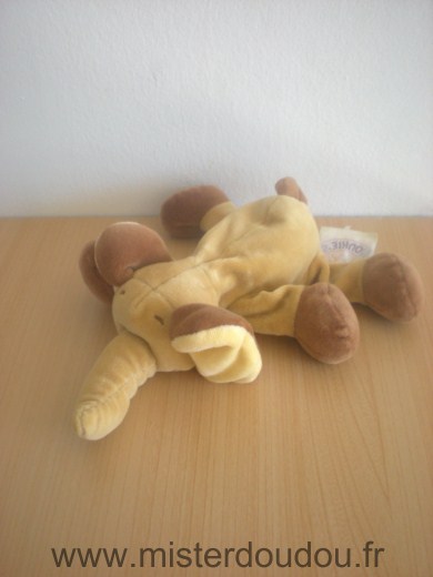 Noukie s Ours Beige marron jaune - Très bon état