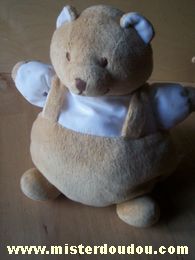 Noukie s Ours Blanc marron - Très bon état