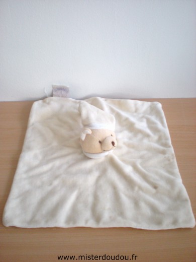 Ours Jaune dessus blanc dessous Noukie s