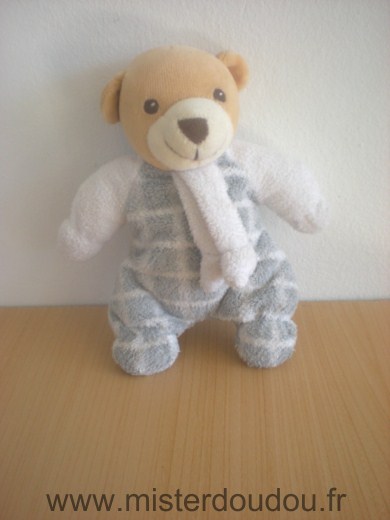 Ours Gris blanc Nounours