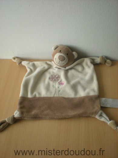 Playkids Ours Beige marron avec des fleurs - Très bon état