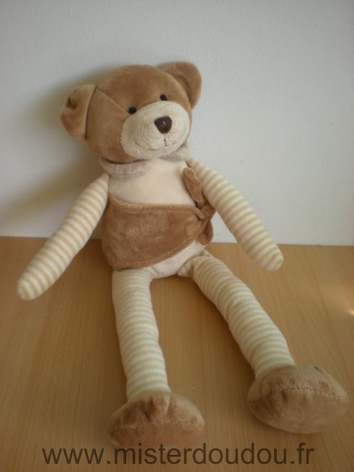 Playkids Ours Ecru marron - Très bon état