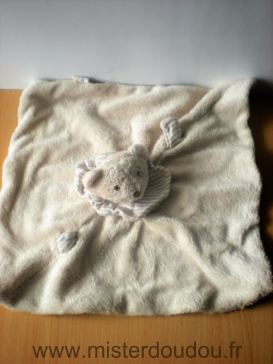 Ours Beige blanc Pomme pidou
