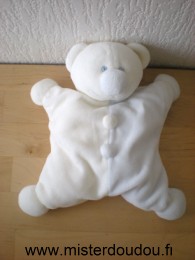 Ours Blanc bleu clair Priscilla larsen