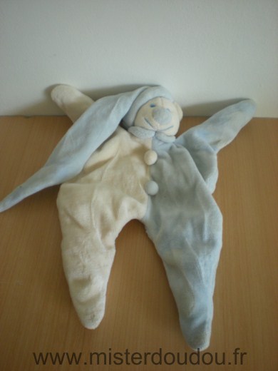 Priscilla larsen Ours Bleu ecru - Bon état