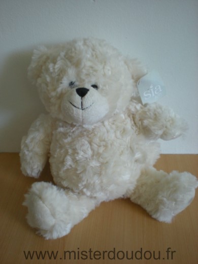 Sia Ours Ecru - Neuf