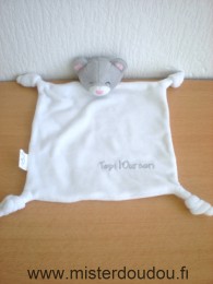 Svr laboratoires Ours Blanc gris rose topi l'ourson - Très bon état