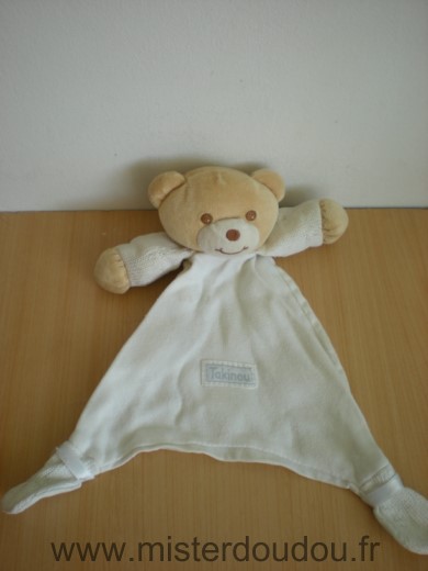 Takinou Ours Blanc bras tricot blanc - Bon état