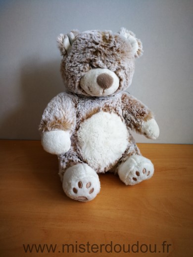 Tex Ours Beige blanc chiné - Très bon état