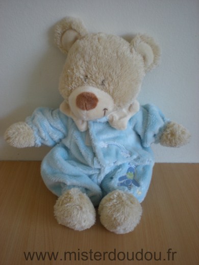 Ours Beige habit bleu Tex