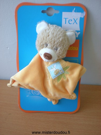 Ours Jaune avec motif tête de girafe Tex