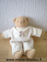 Trousselier Ours Beige habit écru - Très bon état