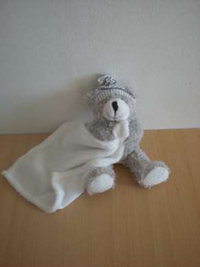Ours Gris mouchoir blanc Marque Inconnue