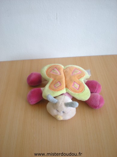 Kiabi baby Papillon Rose vert orange - Très bon état