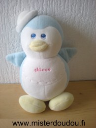 Chicco Pingouin Blanc bleu jaune - Très bon état