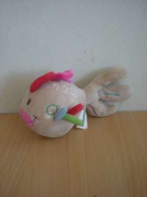 Catimini Poisson Beige rose bleu vert rouge - Très bon état