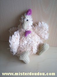 Planet pluch Poule Beige - Très bon état