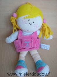 Anna club plush Poupée Pull bleu robe rose - Très bon état