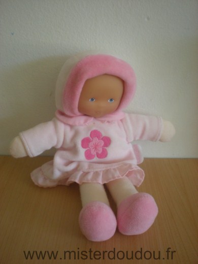 Poupée Robe rose avec fleur Corolle