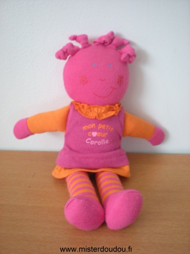 Poupée Rose orange Corolle