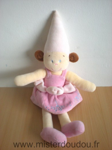 Kiabi baby Poupée Rose - Très bon état
