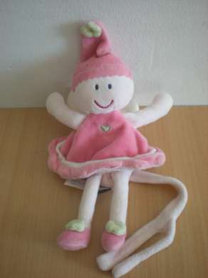 Poupée Fée rose Sucre d orge