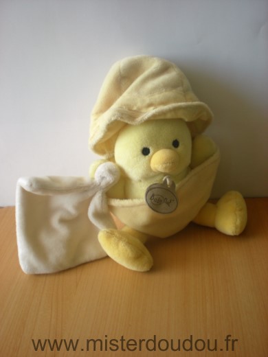 Baby nat Poussin Jaune coquille mouchoir - Très bon état