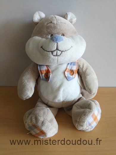 Noukie s Raton laveur Beige blanc - Très bon état