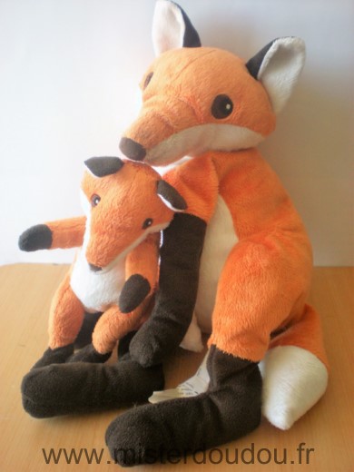 Ikéa Renard Orange avec bebe - Très bon état