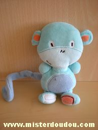 Auchan Singe Bleu orange - Très bon état