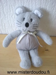 Souris Tissus éponge gris Marque Inconnue
