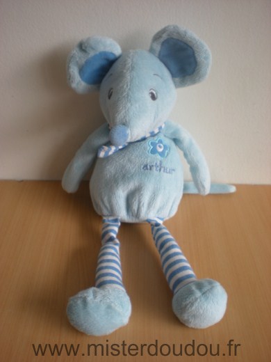 Arthur et lola Souris Arthur bleu de arthur et lola bebisol - Très bon état