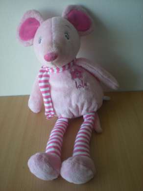 Souris Lola rose Arthur et lola
